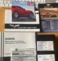 GM OEM 2005   C6 Corvette  Complete Owner's  Manual  OM-05 in orginal leather folder